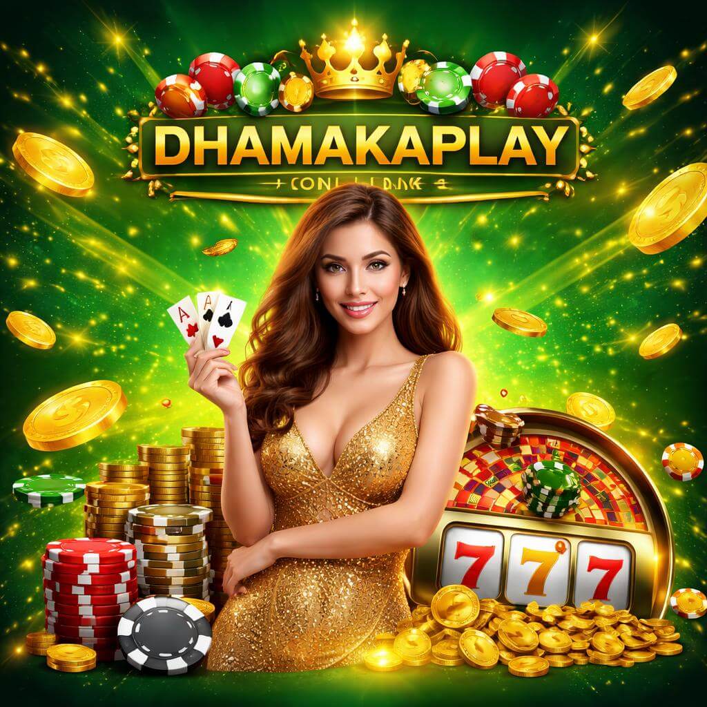 DHAMAKAPLAY casino platform showcasing a rich selection of games for immersive play